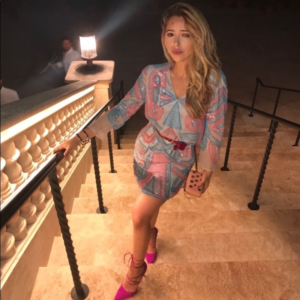 Italian embroidered dress